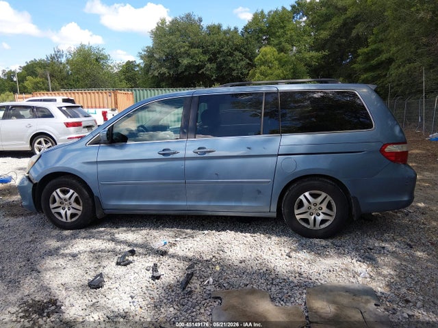 45149176 :رقم المزاد ، 5FNRL38717B100198 vin ، 2007 Honda Odyssey Ex-l مزاد بيع