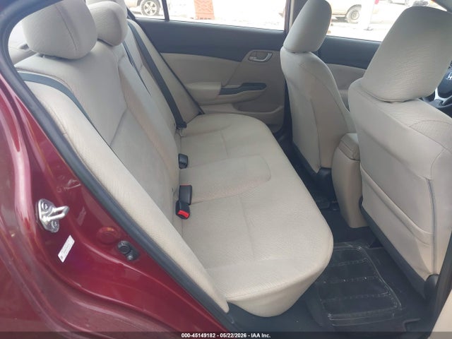 2013 Honda Civic Lx მანქანა იყიდება აუქციონზე, vin: 2HGFB2F57DH543738, აუქციონის ნომერი: 45149182