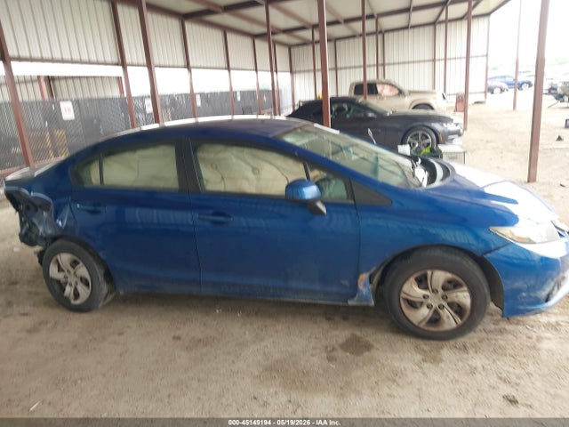 Aukcja sprzedaży 2013 Honda Civic Lx, vin: 19XFB2F51DE262044, numer aukcji: 45149194