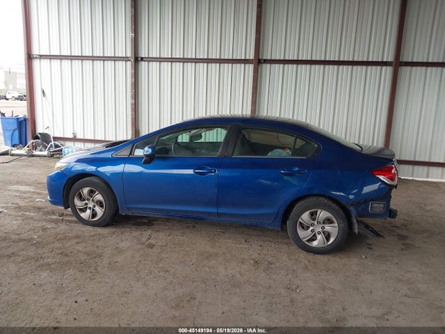 Aukcja sprzedaży 2013 Honda Civic Lx, vin: 19XFB2F51DE262044, numer aukcji: 45149194