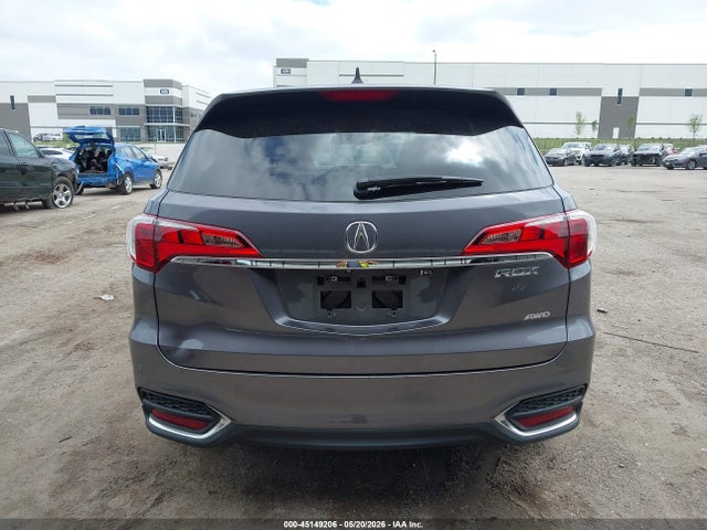 45149206 :رقم المزاد ، 5J8TB4H35JL027788 vin ، 2018 Acura Rdx Acurawatch Plus Package مزاد بيع