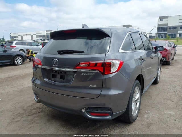 45149206 :رقم المزاد ، 5J8TB4H35JL027788 vin ، 2018 Acura Rdx Acurawatch Plus Package مزاد بيع