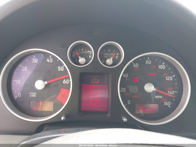 45149258 :رقم المزاد ، TRUWT28N921006511 vin ، 2002 Audi Tt 1.8l/alms Commemorative Edition مزاد بيع