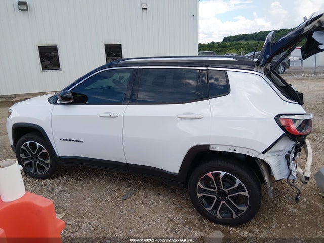 Aukcja sprzedaży 2022 Jeep Compass Limited 4x4, vin: 3C4NJDCB0NT128661, numer aukcji: 45149262