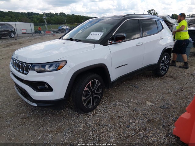 Aukcja sprzedaży 2022 Jeep Compass Limited 4x4, vin: 3C4NJDCB0NT128661, numer aukcji: 45149262