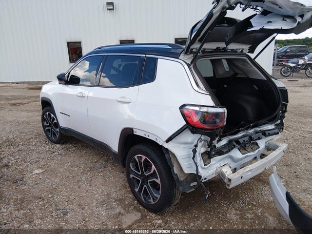 Aukcja sprzedaży 2022 Jeep Compass Limited 4x4, vin: 3C4NJDCB0NT128661, numer aukcji: 45149262