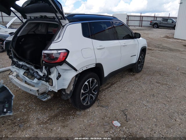 Aukcja sprzedaży 2022 Jeep Compass Limited 4x4, vin: 3C4NJDCB0NT128661, numer aukcji: 45149262