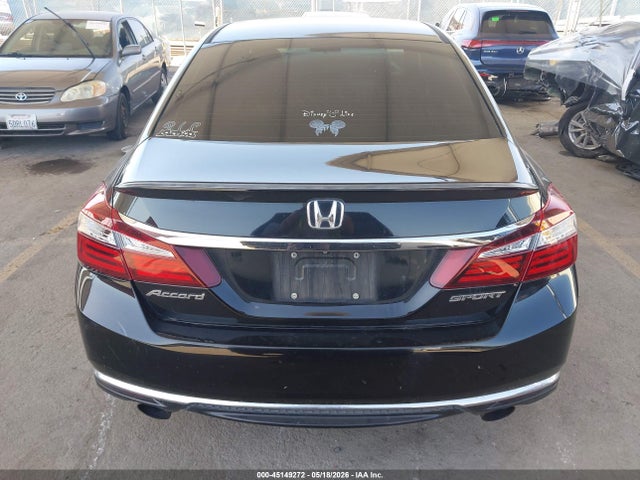 Продажа на аукционе авто 2016 Honda Accord Sport, vin: 1HGCR2F52GA237841, номер лота: 45149272