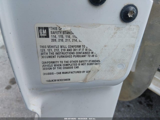 Продажа на аукционе авто 2003 Gmc Sierra 3500 Chassis, vin: 1GDJK39163E234836, номер лота: 45149292