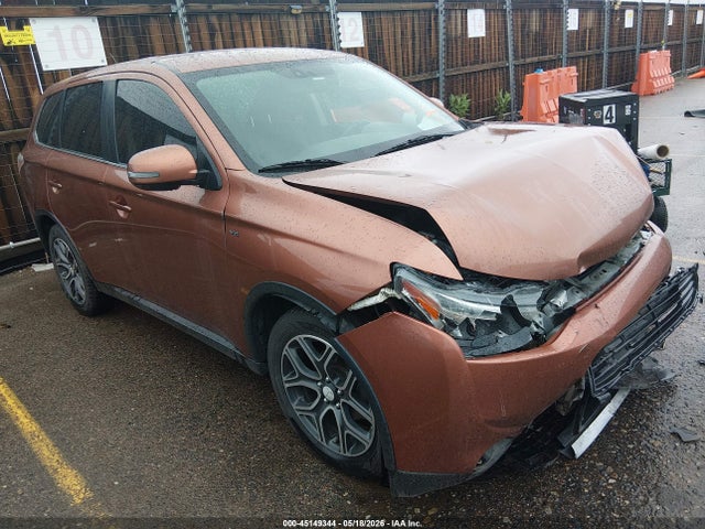 2015 Mitsubishi Outlander Gt მანქანა იყიდება აუქციონზე, vin: JA4JZ4AX9FZ011784, აუქციონის ნომერი: 45149344