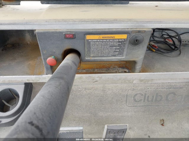 2006 Club Car Golf Cart მანქანა იყიდება აუქციონზე, vin: AG0637677524, აუქციონის ნომერი: 45149353