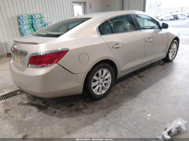 Aukcja sprzedaży 2012 Buick Lacrosse Leather Group, vin: 1G4GC5ER0CF197453, numer aukcji: 45149374