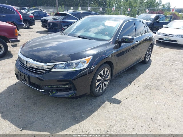 2017 Honda Accord Hybrid Ex-l მანქანა იყიდება აუქციონზე, vin: JHMCR6F56HC028662, აუქციონის ნომერი: 45149377