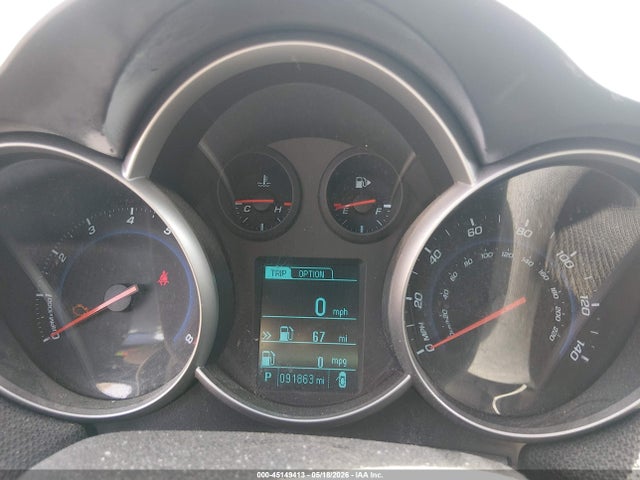 Auction sale of the 2014 Chevrolet Cruze 1lt Auto, vin: 1G1PC5SB6E7481607, lot number: 45149413