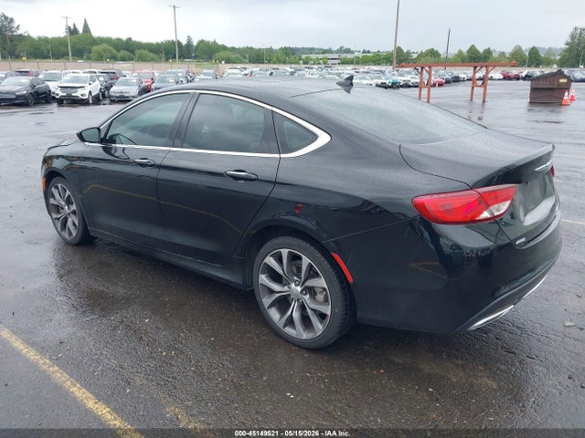 2015 Chrysler 200 C მანქანა იყიდება აუქციონზე, vin: 1C3CCCEG9FN553662, აუქციონის ნომერი: 45149521