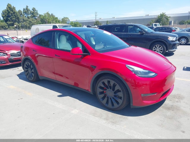Aukcja sprzedaży 2022 Tesla Model Y Performance Dual Motor All-wheel Drive, vin: 7SAYGDEF4NF560585, numer aukcji: 45149528