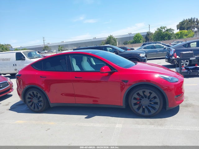 Aukcja sprzedaży 2022 Tesla Model Y Performance Dual Motor All-wheel Drive, vin: 7SAYGDEF4NF560585, numer aukcji: 45149528