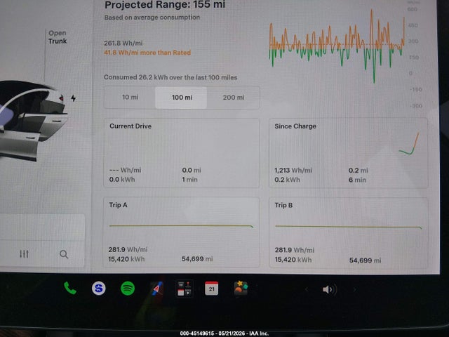 Продаж на аукціоні авто 2021 Tesla Model 3 Long Range, vin: 5YJ3E1EBXMF035652, номер лоту: 45149615