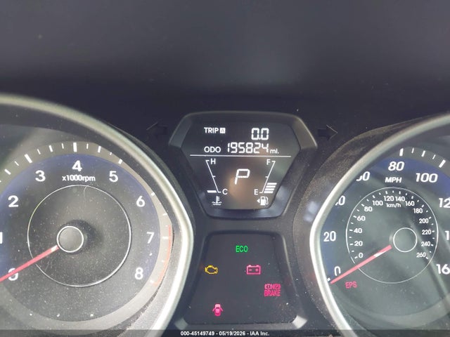 45149749 :رقم المزاد ، 5NPDH4AE8DH353672 vin ، 2013 Hyundai Elantra Gls مزاد بيع