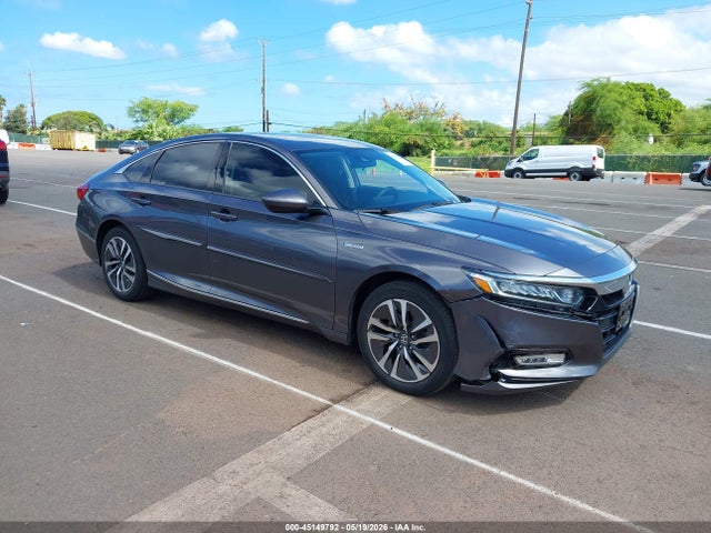 2019 Honda Accord Hybrid Ex მანქანა იყიდება აუქციონზე, vin: 1HGCV3F40KA012657, აუქციონის ნომერი: 45149792