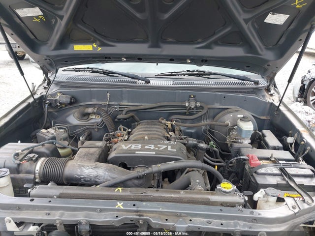 45149859 :رقم المزاد ، 5TBDT44115S470263 vin ، 2005 Toyota Tundra Sr5 V8 مزاد بيع
