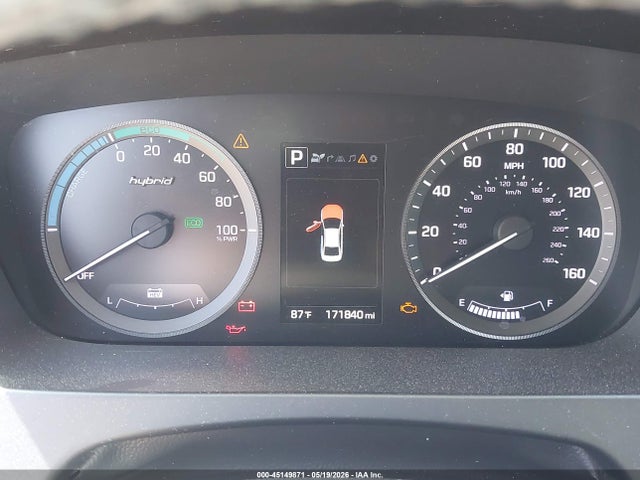 45149871 :رقم المزاد ، KMHE34L17HA047875 vin ، 2017 Hyundai Sonata Hybrid Limited مزاد بيع
