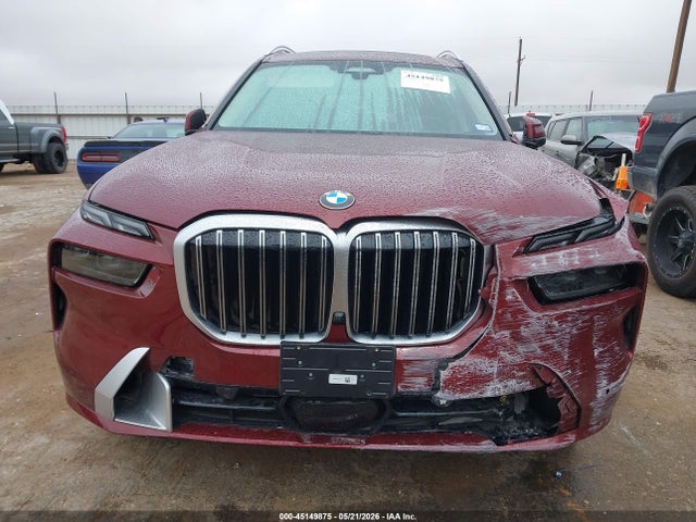 2025 Bmw X7 Xdrive40i მანქანა იყიდება აუქციონზე, vin: 5UX23EM01S9Y82767, აუქციონის ნომერი: 45149875