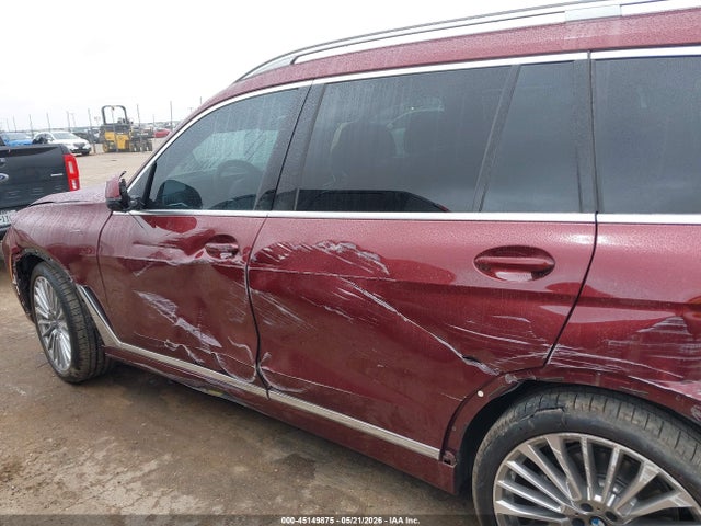2025 Bmw X7 Xdrive40i მანქანა იყიდება აუქციონზე, vin: 5UX23EM01S9Y82767, აუქციონის ნომერი: 45149875