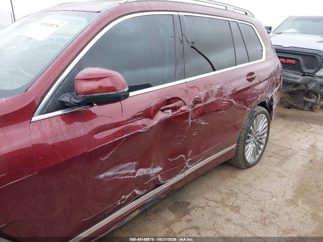 2025 Bmw X7 Xdrive40i მანქანა იყიდება აუქციონზე, vin: 5UX23EM01S9Y82767, აუქციონის ნომერი: 45149875