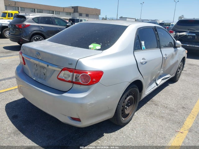 45149920 :رقم المزاد ، 5YFBU4EE2CP041927 vin ، 2012 Toyota Corolla Le مزاد بيع