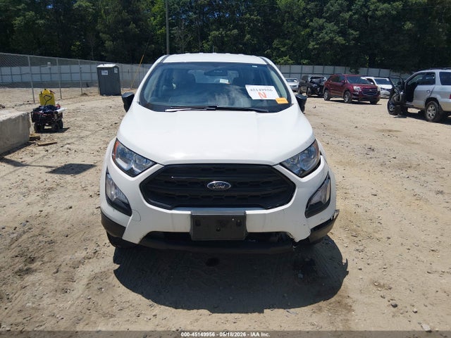 Auction sale of the 2019 Ford Ecosport S, vin: MAJ6S3FL5KC284157, lot number: 45149956
