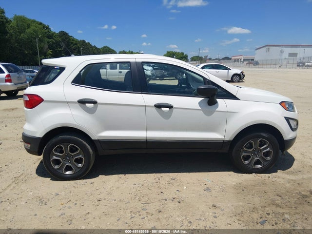 Auction sale of the 2019 Ford Ecosport S, vin: MAJ6S3FL5KC284157, lot number: 45149956