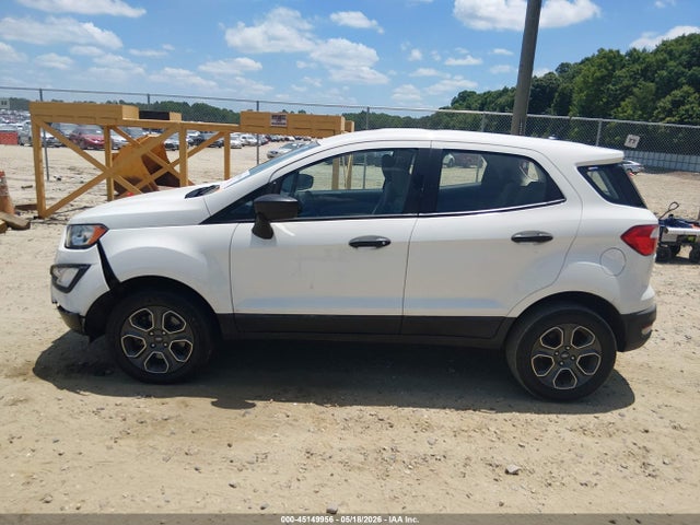 Auction sale of the 2019 Ford Ecosport S, vin: MAJ6S3FL5KC284157, lot number: 45149956