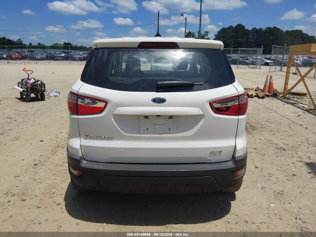Auction sale of the 2019 Ford Ecosport S, vin: MAJ6S3FL5KC284157, lot number: 45149956
