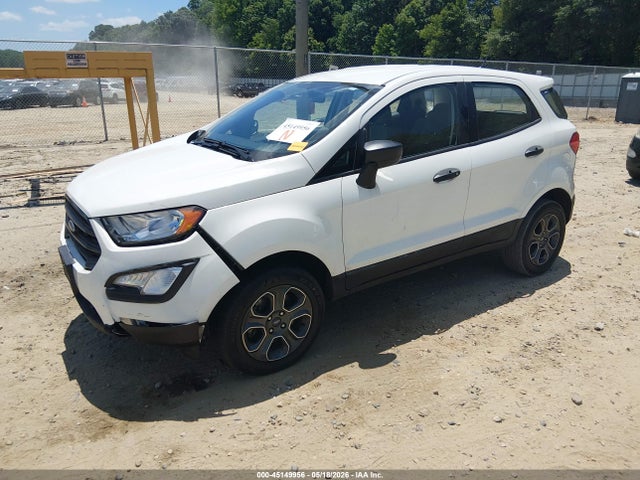Auction sale of the 2019 Ford Ecosport S, vin: MAJ6S3FL5KC284157, lot number: 45149956