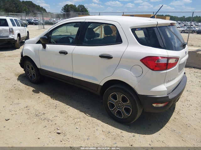 Auction sale of the 2019 Ford Ecosport S, vin: MAJ6S3FL5KC284157, lot number: 45149956