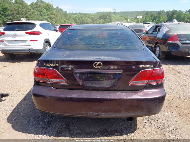 Aukcja sprzedaży 2005 Lexus Es 330, vin: JTHBA30G155058552, numer aukcji: 45149984