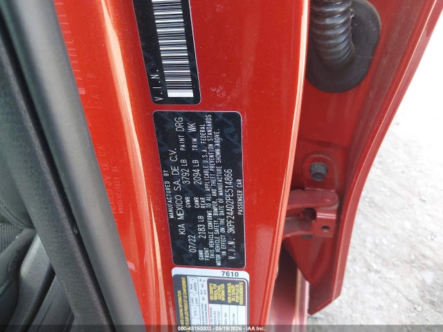 KIA Forte Lxs 2023 3KPF24AD2PE514866 Image 9