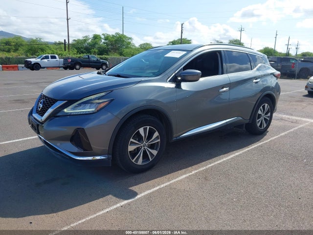 Aukcja sprzedaży 2020 Nissan Murano Sv Fwd, vin: 5N1AZ2BJ4LN121533, numer aukcji: 45150007
