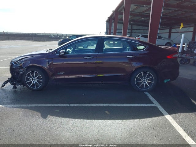 2013 Ford Fusion Energi Titanium მანქანა იყიდება აუქციონზე, vin: 3FA6P0SU8DR261488, აუქციონის ნომერი: 45150013