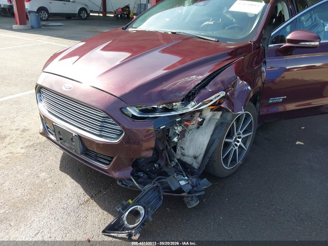 2013 Ford Fusion Energi Titanium მანქანა იყიდება აუქციონზე, vin: 3FA6P0SU8DR261488, აუქციონის ნომერი: 45150013