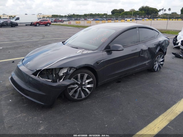 Auction sale of the 2025 Tesla Model 3 Long Range Rear-wheel Drive/standard Rear-wheel Drive, vin: 5YJ3E1EA6SF040383, lot number: 45150059