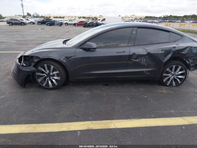 2025 Tesla Model 3 Long Range Rear-wheel Drive/standard Rear-wheel Drive მანქანა იყიდება აუქციონზე, vin: 5YJ3E1EA6SF040383, აუქციონის ნომერი: 45150059