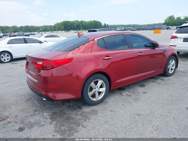 45150064 :رقم المزاد ، 5XXGM4A79FG476731 vin ، 2015 Kia Optima Lx مزاد بيع