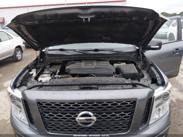 45150093 :رقم المزاد ، 1N6AA1E50KN520259 vin ، 2019 Nissan Titan Pro-4x مزاد بيع