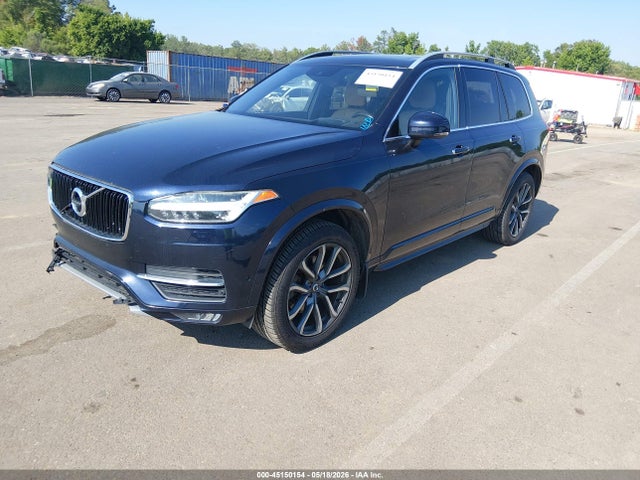 45150154 :رقم المزاد ، YV4A22PK2H1182305 vin ، 2017 Volvo Xc90 T6 Momentum مزاد بيع