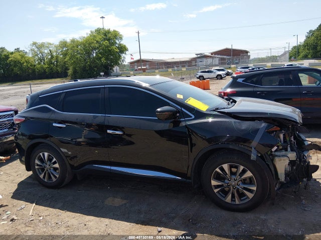 2018 Nissan Murano Sl მანქანა იყიდება აუქციონზე, vin: 5N1AZ2MG3JN159446, აუქციონის ნომერი: 45150169