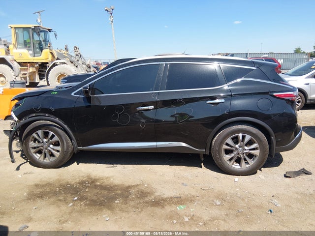 2018 Nissan Murano Sl მანქანა იყიდება აუქციონზე, vin: 5N1AZ2MG3JN159446, აუქციონის ნომერი: 45150169