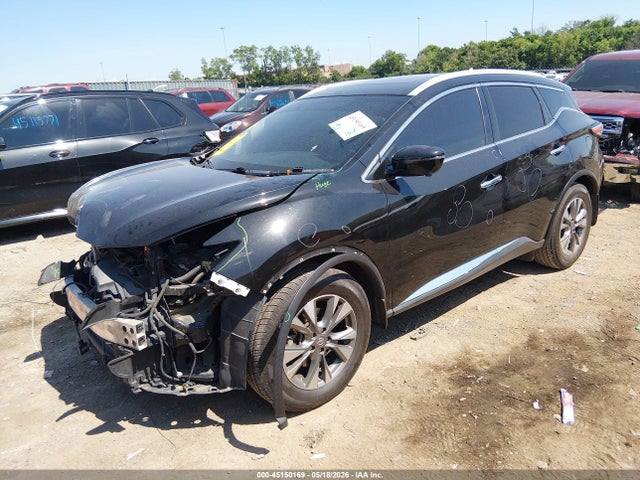 2018 Nissan Murano Sl მანქანა იყიდება აუქციონზე, vin: 5N1AZ2MG3JN159446, აუქციონის ნომერი: 45150169