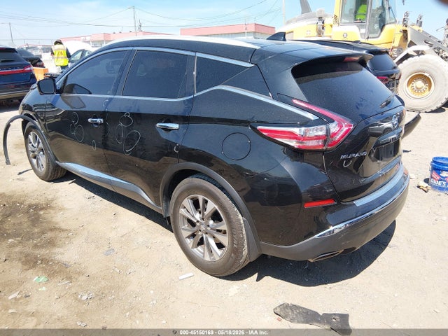 2018 Nissan Murano Sl მანქანა იყიდება აუქციონზე, vin: 5N1AZ2MG3JN159446, აუქციონის ნომერი: 45150169